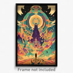 Icelandic Movie Poster - Bustling Neutron (Iceland Retro Film Art Print)