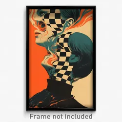 Greek Movie Poster - Dense Promontory (Greece Psychedelic Art Retro Film Print)