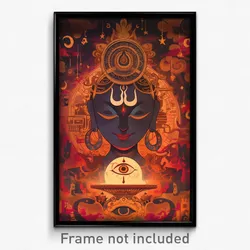 Bollywood Movie Poster - Pretty Stained Glass (India Retro Hindi Film Art Print)