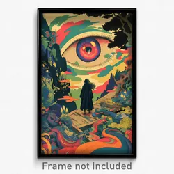 Brazilian Movie Poster - Whimsical Marsh (Brazil Retro Film Art Print)