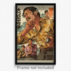 Indonesian Movie Poster - Man Feeling Loathing, Wooden Purple Legwear (Print)