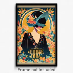 French Movie Poster - Woman Feeling Guilt, Voluminous Lace Trimmed Legwear