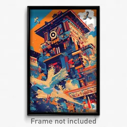 Indonesian Movie Poster - Superficial Mexican Architecture (Film Art Print)