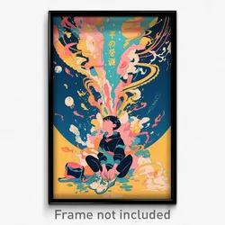 Vietnamese Movie Poster - Boy Feeling Gratitude, Athletic Pink Legwear (Print)