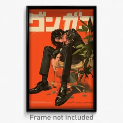 Japanese Movie Poster - Man Feeling Disheartened, Gorgeous Goth Clothes (Print)
