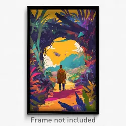 Indonesian Movie Poster - Tidy Tunnel (Indonesia Retro Film Art Print)