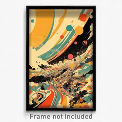 Spanish Movie Poster - Crazy Arena (Spain Psychedelic Art Retro Film Print)