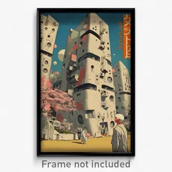 Japanese Movie Poster - Interesting German City (Japan Retro Film Art Print)