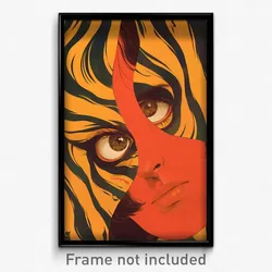 German Movie Poster - Empty View (Germany Psychedelic Art Retro Film Print)
