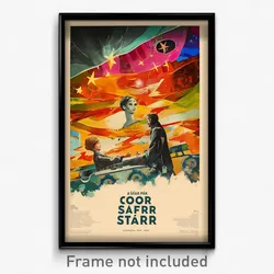 French Movie Poster - Underground Scar (France Psychedelic Art Retro Film Print)