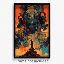 Bollywood Movie Poster - Important Tomb (India Retro Hindi Film Art Print)