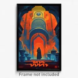 Hebrew Movie Poster - Beautiful Cloister (Israel Retro Film Art Print)