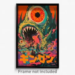 Thai Movie Poster - Warped Cay (Thailand Psychedelic Art Retro Film Print)