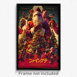 Thai Movie Poster - Man Feeling Joviality, Taut Santa Costume (Art Print)