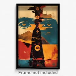 Bollywood Movie Poster - Spotless Spike (India Retro Hindi Film Art Print)