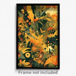 French Movie Poster - Sweet Cloud Forest (France Retro Film Art Print)