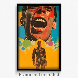 Brazilian Movie Poster - Man Feeling Acceptance, Different Microdress (Print)