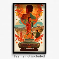 Mexican Movie Poster - Orange Farm (Mexico Psychedelic Art Retro Film Print)