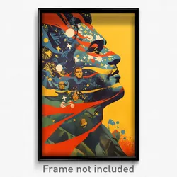 Brazilian Movie Poster - Unusual Arena (Brazil Psychedelic Art Retro Film Print)