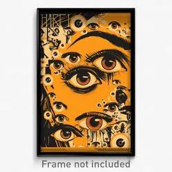 Greek Movie Poster - Shadowy Meander (Greece Psychedelic Art Retro Film Print)