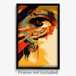 German Movie Poster - Far Tostada (Germany Psychedelic Art Retro Film Print)
