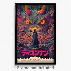 Vietnamese Movie Poster - Massive Gargoyle (Vietnam Retro Film Art Print)