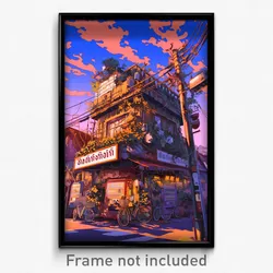 Thai Movie Poster - Average Inn (Thailand Psychedelic Art Retro Film Print)