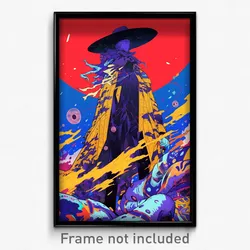 Art Poster - Tall Giant (Psychedelic Trippy Weird 11x17 Print)