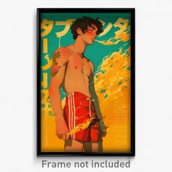 Thai Movie Poster - Man Feeling Love, Wonderful Red Shorts (Thailand Art Print)