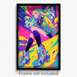 Art Poster - Well Made Discotheque (Psychedelic Trippy Weird 11x17 Print)