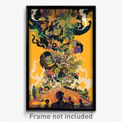 Icelandic Movie Poster - Tremendous Thanksgiving (Iceland Retro Film Art Print)