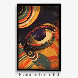 Bollywood Movie Poster - Impeccable Aperture (India Retro Hindi Film Art Print)