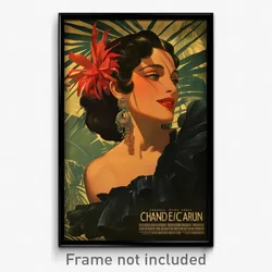 Mexican Movie Poster - Girl Feeling Pleased, Unique Detached Collar (Art Print)