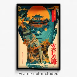 Vietnamese Movie Poster - Sunny Hotel (Vietnam Psychedelic Art Retro Film Print)