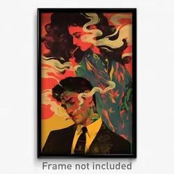 Bollywood Movie Poster - Aged Folly (India Retro Hindi Film Art Print)