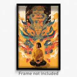 Thai Movie Poster - Stimulating Realm (Thailand Retro Film Art Print)