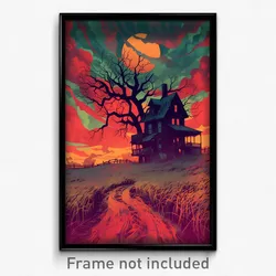 German Movie Poster - Monstrous Farmstead (Germany Retro Film Art Print)