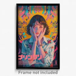 Thai Movie Poster - Woman Feeling Ambivalence, Humble Oversized Shirt (Print)