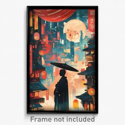 Vietnamese Movie Poster - Spotted Futuristic Architecture (Film Art Print)