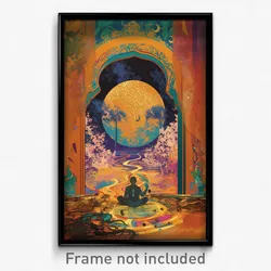 Bollywood Movie Poster - Vast Arch (India Retro Hindi Film Art Print)