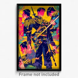 Thai Movie Poster - Polished Armoury (Thailand Psychedelic Art Retro Film Print)