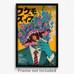 Chinese Movie Poster - Insane Hearth (China Psychedelic Art Retro Film Print)