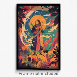 Bollywood Movie Poster - Quirky Aerie (India Retro Hindi Film Art Print)