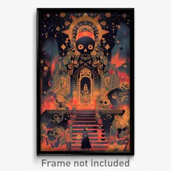 French Movie Poster - Outstanding Crypt (France Retro Film Art Print)