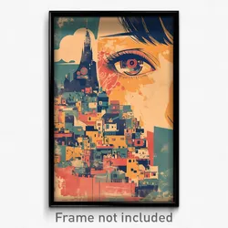 Chinese Movie Poster - Advanced Spanish City (China Retro Film Art Print)