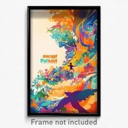 French Movie Poster - Unnatural Bay (France Psychedelic Art Retro Film Print)