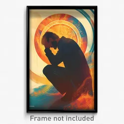 Spanish Movie Poster - Stylish Barrow (Spain Psychedelic Art Retro Film Print)