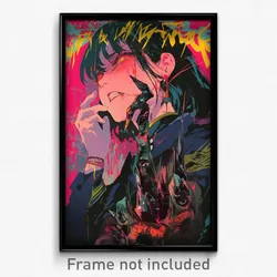 Thai Movie Poster - Thoughtful Wall (Thailand Psychedelic Art Retro Film Print)