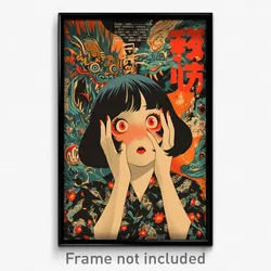 Chinese Movie Poster - Woman Feeling Woe, Enchanting Print Shirt (Art Print)