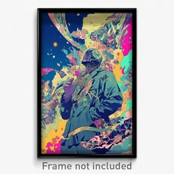 Movie Art Poster - Man Feeling Acceptance, Able Shared Clothes (Film Print)